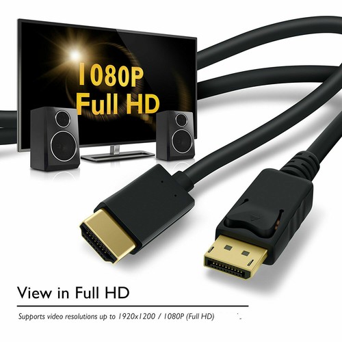 6ft display port - display, hdmi